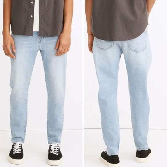 NEW Madewell Relaxed Taper Jeans in Hodgson Wash, 31*28‎ - Picture 1 of 13